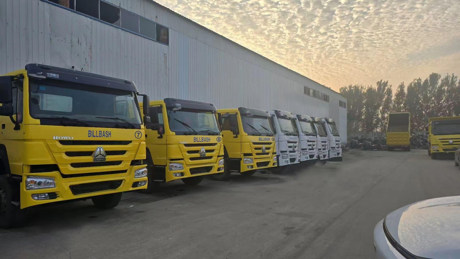 Isuzu NPR Flatbed Truck